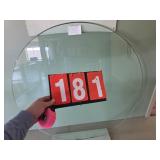 glass table top 1/2 x 60'