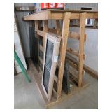glass rack and glass