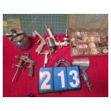 auto painting sprayers and misc