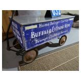 Buffalo News vintage wagon table