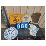 atv texaco other sign lot