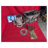 Craftsman router in Mac bag