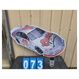 coors nascar sign metal
