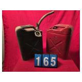 2 JERRY CANS