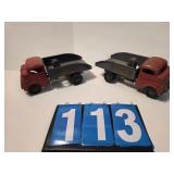 structo toyland garage pressed steel tow trucks