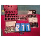 snap rings e clips and o rings