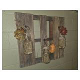 wall decor with jars