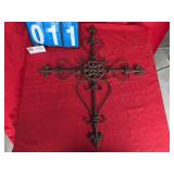 ornamental wrought iron cross