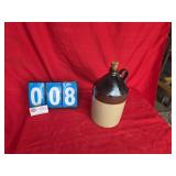 sotneware jug with cork