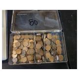 wheat pennies and canadian lot