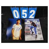 TIm Roth Steven Colbert autographed picture mag