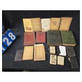 antique Bible and religous books