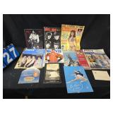 Elvis Beattles and other vintage magazines