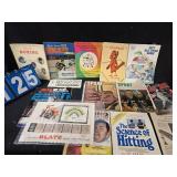 vintage sports magazines programs and such
