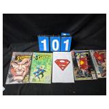 death of Superman sealed comic and others