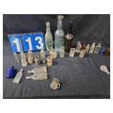 vintage bottle lot