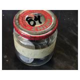 Jar of nickles some buffalo