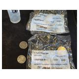 2 1943 steel pennies and 2 nickle sets