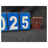1920s Book of thrift bank Brookville bank