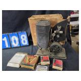 Excel vintage movie projector and disney films