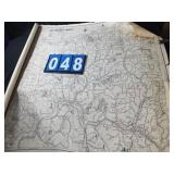 Cattaraugus County Map 1976