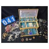 jewelry box full necklaces earings more