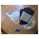 clear pyrex baking pans
