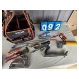 huskey tool bag and tools