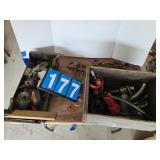 National beer crate and binders and stuff