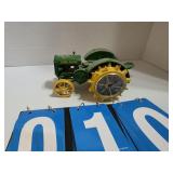 john deere diecast tractor clock vintage