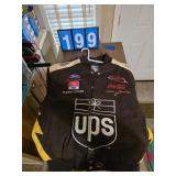 UPS nascar jacket size XL
