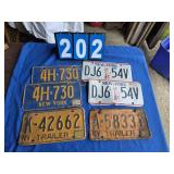 license plate lot
