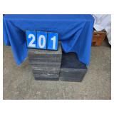 12 in fake stone walkway blocks