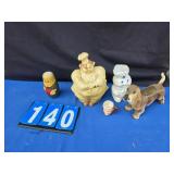 cookie jar bank nesting doll toby mug