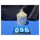 2 gallon jug Aug Baetzhold Buffalo stoneware