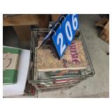 book lot some school books on horse and farming