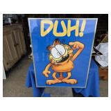 Garfield poster and the end of the auction