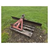 6 ft back blade in good shape