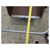 Garden cart with dump front