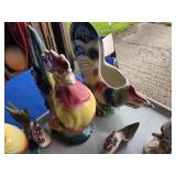 chicken lot ceramic planters vase and more