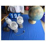 lamps and globe