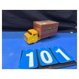 Structo Parcel service pressed steel truck