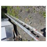 Werner aluminum extension ladder 32 ft