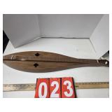 Mountain Dulcimer maple hole