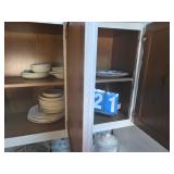 dished in cupboard