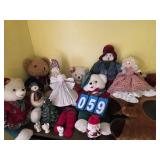 christmas doll lot