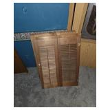 4 sets of shutters