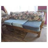 rattan couch