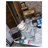 cookware on island