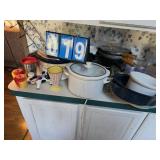 crockpots blender and cooking lot